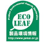 Product Environmental Aspects Declaration. Eco Leaf.