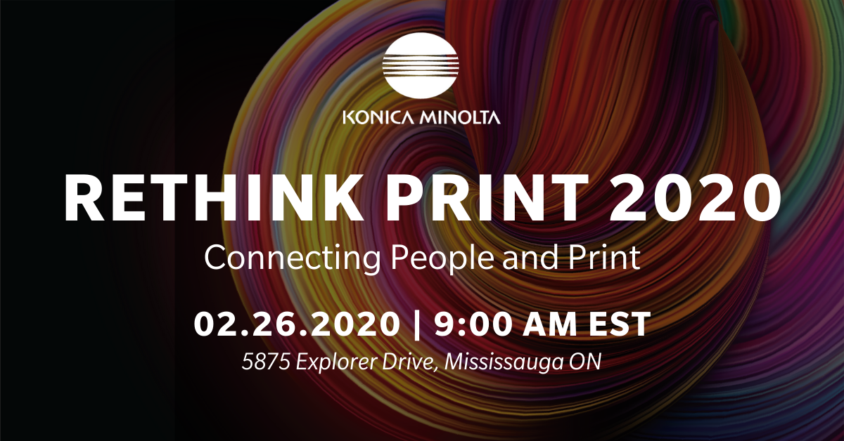 Rethink Print 2020. Connecting People and Print