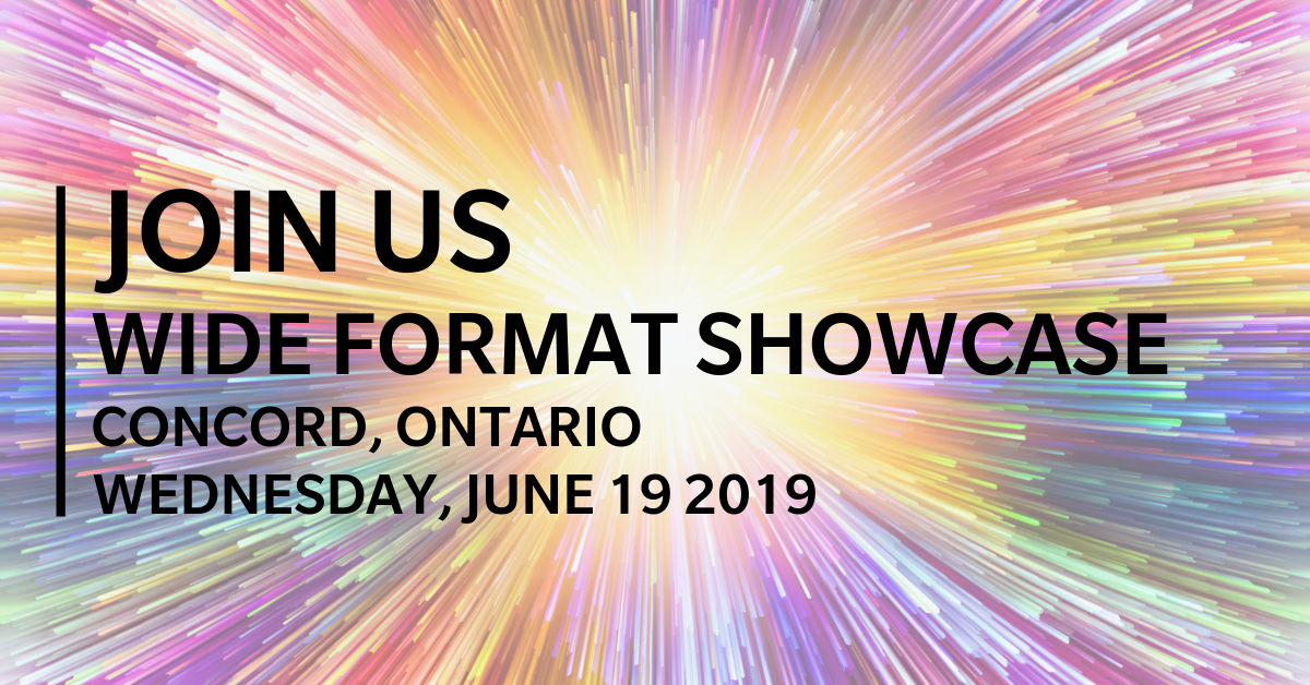 Join us. Wide Format Showcase