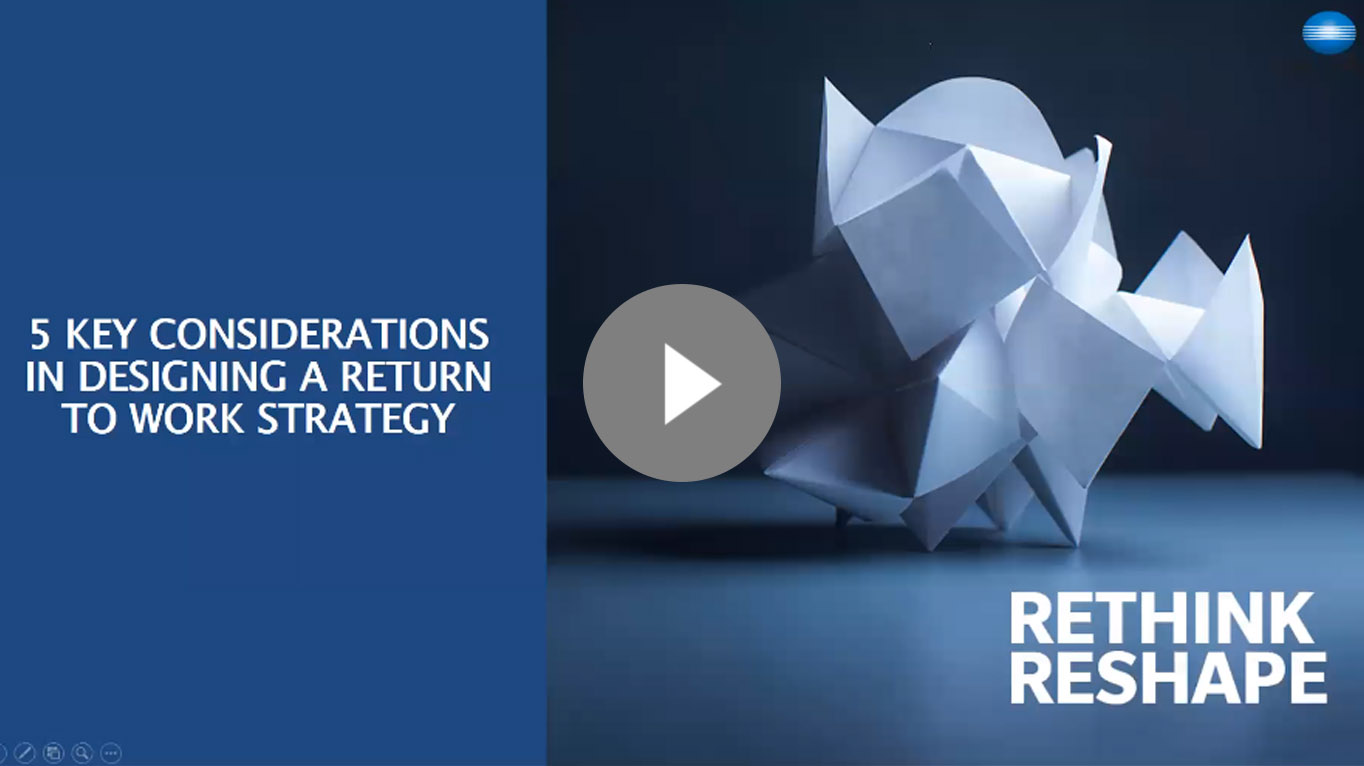 Register for the return to work strategy webinar now