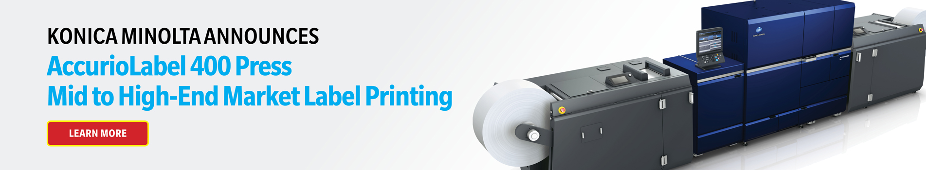 Konica Minolta Announces AccurioLabel 400 High-End Market Label Printing