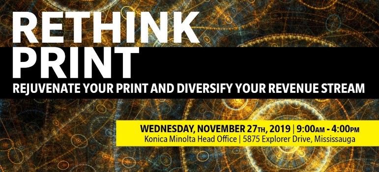 Rethink Print. Rejuvinate your print and diversify your revenue stream