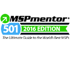 MSPmentor. 501 2016 Edition. The ultimate guide to the world's best MSPs