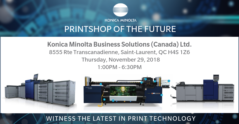 Printshop of the Future. Witness the latest in print technology
