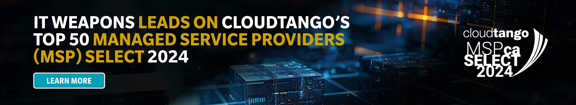 IT Weapons Leads on Cloudtango’s Top 50 Managed Service Providers (MSP) Select 2024 